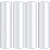 8" x 820 Feet  80 Gauge Clear Commercial Grade Heavy Duty Plastic Stretch  Shrink Wrap.  3200 Cases of 4 Rolls.